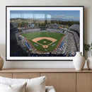 Los Angeles Dodgers Dodger Stadium Wall Art Canvas Print -
