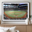 Texas Rangers Baseball Team Print - Arlington Globe Life