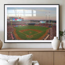 Cincinnati Reds Baseball Print Canvas- Cincinnati