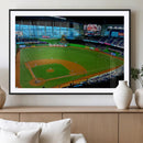 Miami Marlins Baseball Team Print - Miami LoanDepot Park