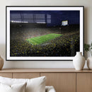 Michigan Wolverines Football Canvas Wall Decor, Football