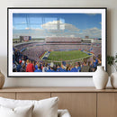 Buffalo Bills NFL Football Team Print - Buffalo Highmark by MyGreatCanvas | Canvas Wall Art Prints | Photo Prints & Wall Decor