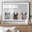 Horse Wall Art - Minimalist Horse Triptych Wall Art – Modern by MyGreatCanvas | Canvas Wall Art Prints | Photo Prints & Wall Decor