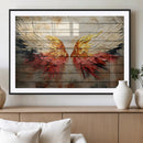 Abstract Angel Wings Canvas Wall Art – Framed and Ready to by MyGreatCanvas | Canvas Wall Art Prints | Photo Prints & Wall Decor