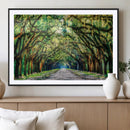 Serene Tree Tunnel Wall Art Canvas Print – Pathway Under by MyGreatCanvas | Canvas Wall Art Prints | Photo Prints & Wall Decor