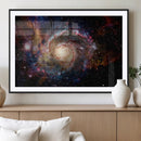 Nebula and Galaxies in Space Wall Art Canvas Print, Spiral