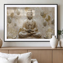 Serene Buddha Wall Art | Yoga Room Decor and Meditation Wall
