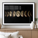 Phases of the Moon Wall Art | Canvas Print for Modern Wall by MyGreatCanvas | Canvas Wall Art Prints | Photo Prints & Wall Decor