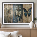 Butterfly Wall Art Trio | Vintage Butterfly Canvas Print | by MyGreatCanvas | Canvas Wall Art Prints | Photo Prints & Wall Decor