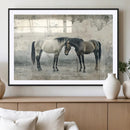 Chines Style Majestic Horses Wall Art | Ready to Hang and