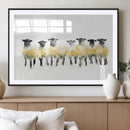 Farmhouse Wall Art Sheep Print | Ready to Hang Framed Canvas by MyGreatCanvas | Canvas Wall Art Prints | Photo Prints & Wall Decor