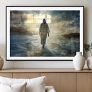Jesus Walking on Water Wall Art | Canvas Print | Ready to