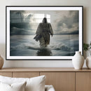 Jesus Walking on Water Wall Art | Canvas Print | Ready to