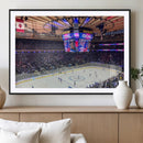Madison New York Rangers Hockey Stadium Wall Art Canvas