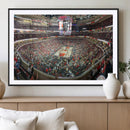 United Center Chicago Bulls Stadium Wall Art Canvas Print