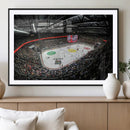 Vaudoise Lausanne Ice Hockey Arena Stadium Wall Art Canvas,