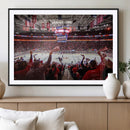 Carolina Hurricanes Ice Hockey Stadium Wall Art, Carolina