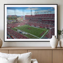 Florida Tampa Raymond James Stadium Wall Art Canvas Print -