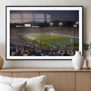 UCLA Bruins Football Team Print - Pasadena Rose Bowl Stadium