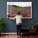 Virginia Cavaliers Football Team Print - Charlottesville Scott Stadium Print Wall Art Canvas by MyGreatCanvas | Canvas Wall Art Prints | Photo Prints & Wall Decor