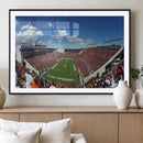 Virginia Tech Hokies Football Team Print - Blacksburg Lane