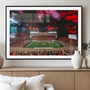 Virginia Tech Hokies Football Team Print - Blacksburg Lane