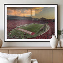 Camp Randall Stadium Wisconsin Badgers Large Wall Art Canvas