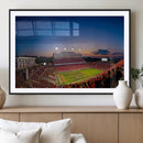 Wolfpack Football Team Wall Art Print - Raleigh