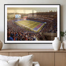 University of Kansas Jayhawks Football Team Print - Lawrence by MyGreatCanvas | Canvas Wall Art Prints | Photo Prints & Wall Decor