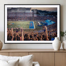 University of Kansas Jayhawks Football Team Art Print - by MyGreatCanvas | Canvas Wall Art Prints | Photo Prints & Wall Decor