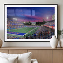 University of Kansas Jayhawks Football Team Print Canvas- by MyGreatCanvas | Canvas Wall Art Prints | Photo Prints & Wall Decor