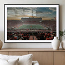 University of Nebraska Cornhuskers Football Team Print -