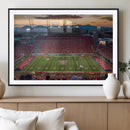 Framed Arizona Wildcats Football Team Print - Tucson Arizona by MyGreatCanvas | Canvas Wall Art Prints | Photo Prints & Wall Decor