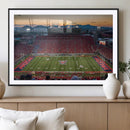 Arizona Wildcats Football Team Print - Tucson Arizona by MyGreatCanvas | Canvas Wall Art Prints | Photo Prints & Wall Decor