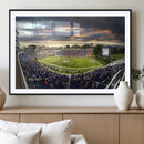 Duke University Blue Devils Football Team Print - Durham
