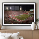 Indiana University Hoosiers Football Team Print Canvas -