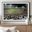 Michigan State Spartans Football Canvas Print - East Lansing