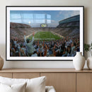 Michigan State Spartans Football Team Art Print - East