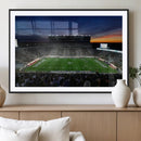Michigan State Spartans Football Team Print - East Lansing