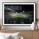 Framed Michigan State Spartans Football Team Print - East