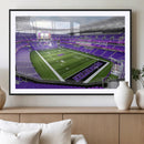 Northwestern University Wildcats Football Team Print - by MyGreatCanvas | Canvas Wall Art Prints | Photo Prints & Wall Decor