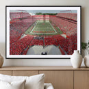 Rutgers Scarlet Knights Football Team Print - Piscataway SHI by MyGreatCanvas | Canvas Wall Art Prints | Photo Prints & Wall Decor