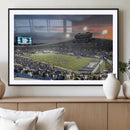 Memphis Tigers Football Team Print - Memphis Simmons Bank