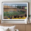 Puskar Stadium Canvas Print Wall Art - Morgantown Print -
