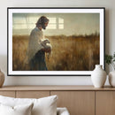 Jesus the Good Shepherd Wall Art Canvas Print -