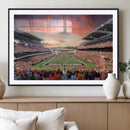 Oregon State Beavers Football Team Print - Corvallis Reser by MyGreatCanvas | Canvas Wall Art Prints | Photo Prints & Wall Decor