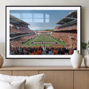 Oregon State Beavers Football Team Print - Corvallis Reser