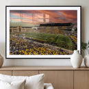 University of Wyoming Cowboys Football Team Print - Laramie by MyGreatCanvas | Canvas Wall Art Prints | Photo Prints & Wall Decor