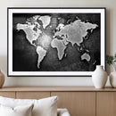World Map Wall Art Canvas Print – Framed Wall Art for by MyGreatCanvas | Canvas Wall Art Prints | Photo Prints & Wall Decor