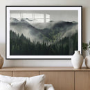 Misty Forest Canvas Print Wall Art Premium Canvas Print a
